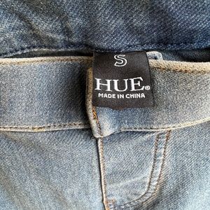 Hue Essential Denim Legging, Stone Acid Wash,  Small